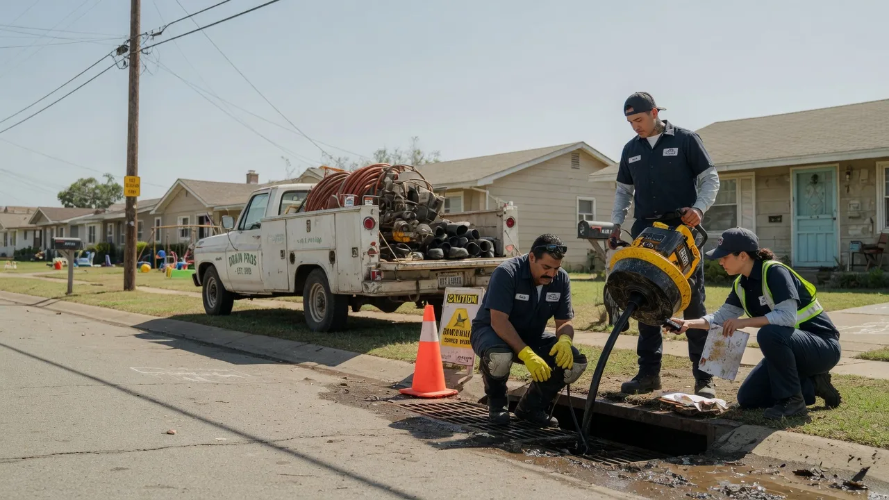 Drain Cleaning in Iowa Park, TX near me